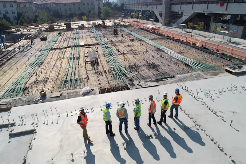 ARISE Engineers industrial construction team at project site